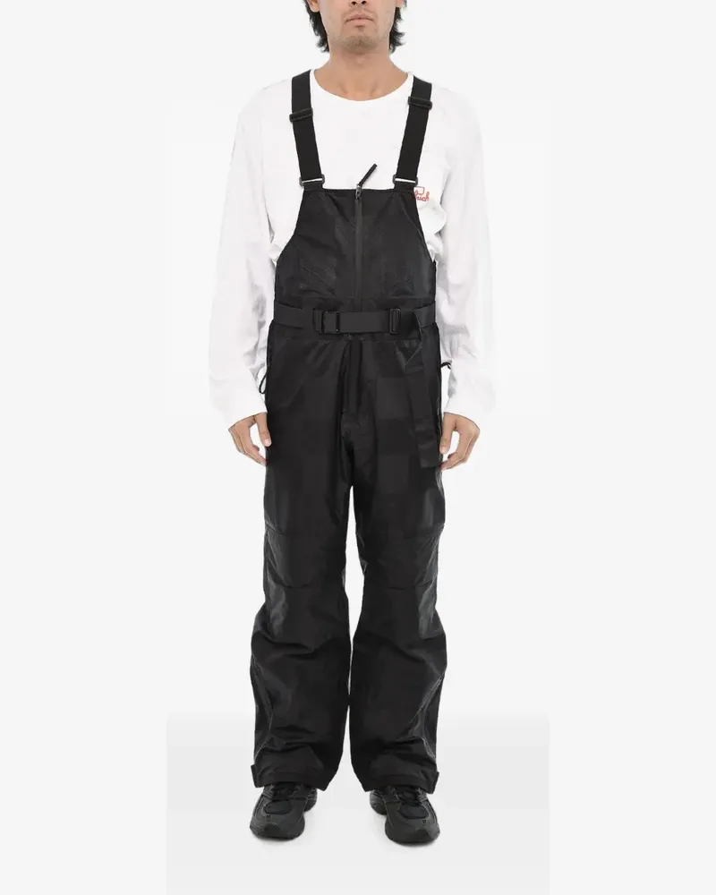 Woolrich Karierte Shelter Skihose - Schwarz Schwarz