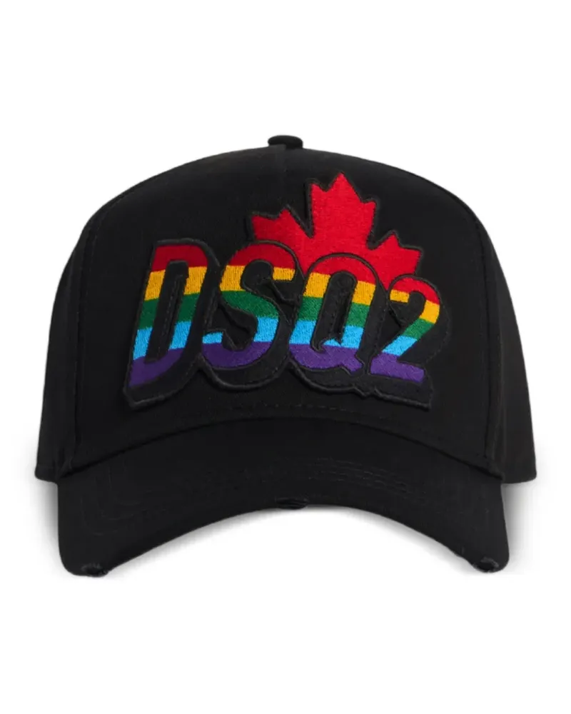 Dsquared2 Be Proud Baseballkappe - Schwarz Schwarz