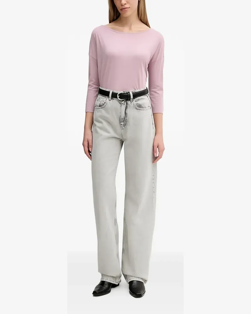 Sisley acid-wash jeans - Grau Grau