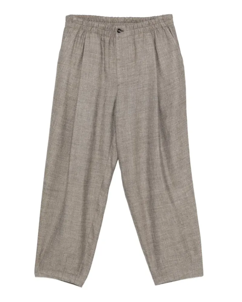 Giorgio Armani Hose mit Stretcheinsatz - Braun Braun