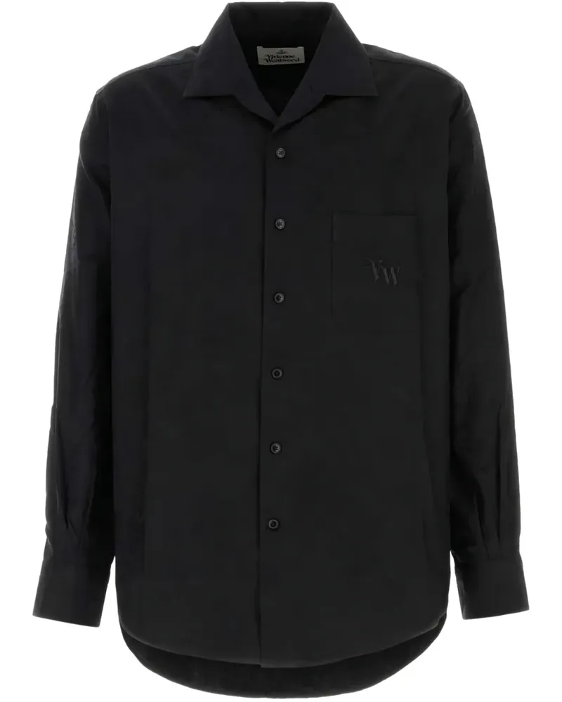 Vivienne Westwood Klassisches Hemd - Schwarz Schwarz