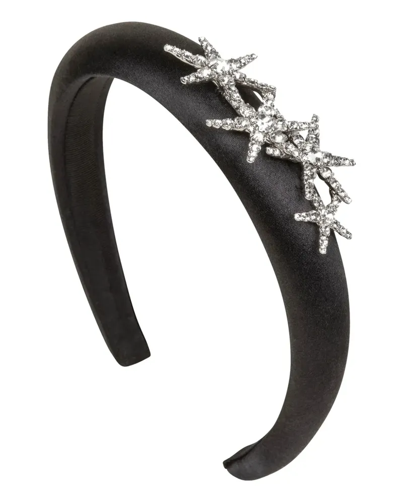 Jennifer Behr Vespera-Haarreif mit Sternverzierung - Schwarz Schwarz