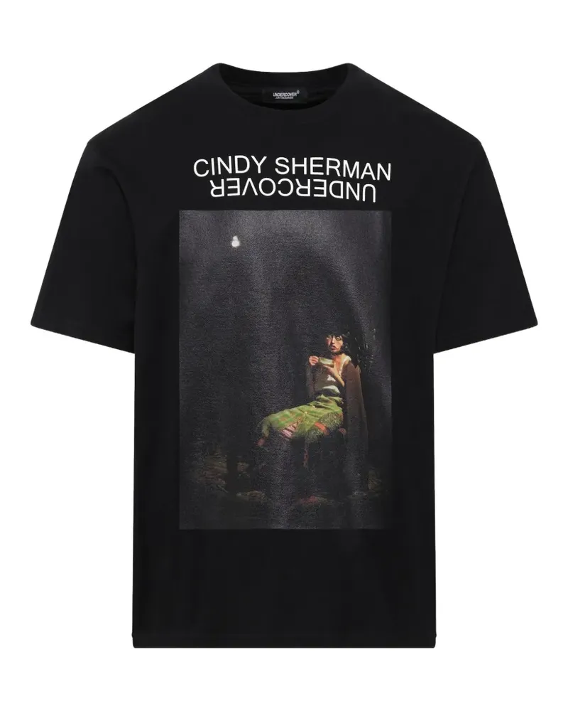 Undercover Cindy Sherman Untitled 300 graphic-print T-shirt - Schwarz Schwarz
