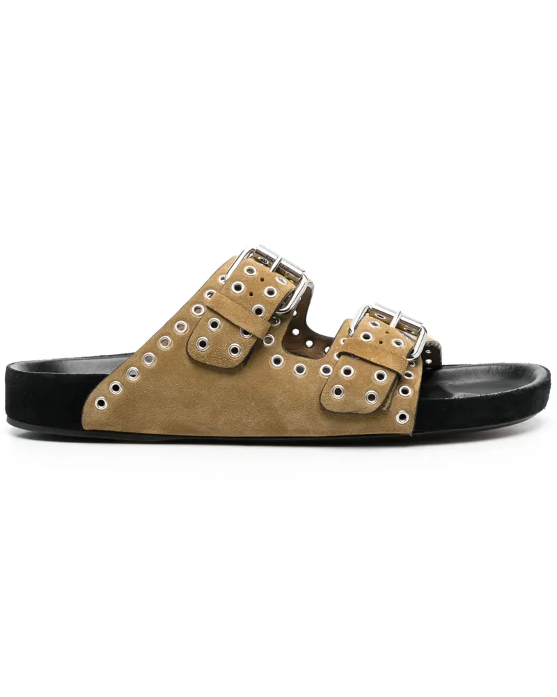 Isabel Marant Pantoletten mit Ösen - Nude Nude