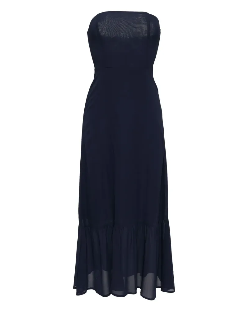 Reformation Arta Kleid - Blau Blau