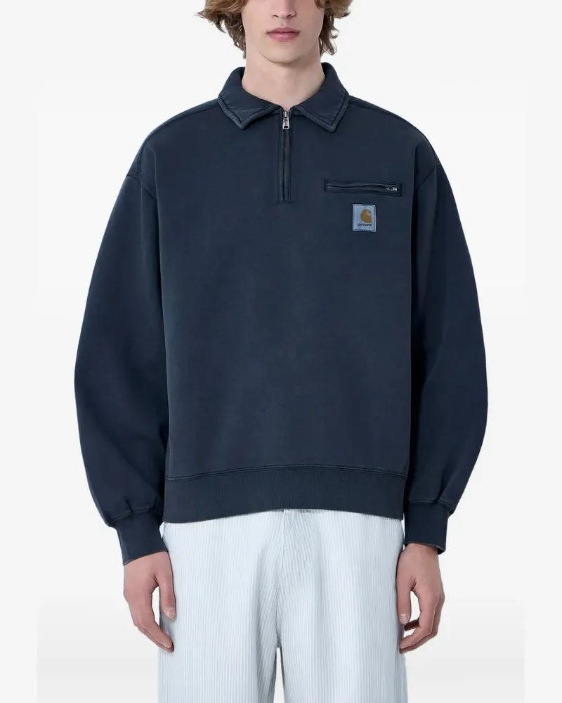 Carhartt WIP quarter-zip sweatshirt - Blau Blau