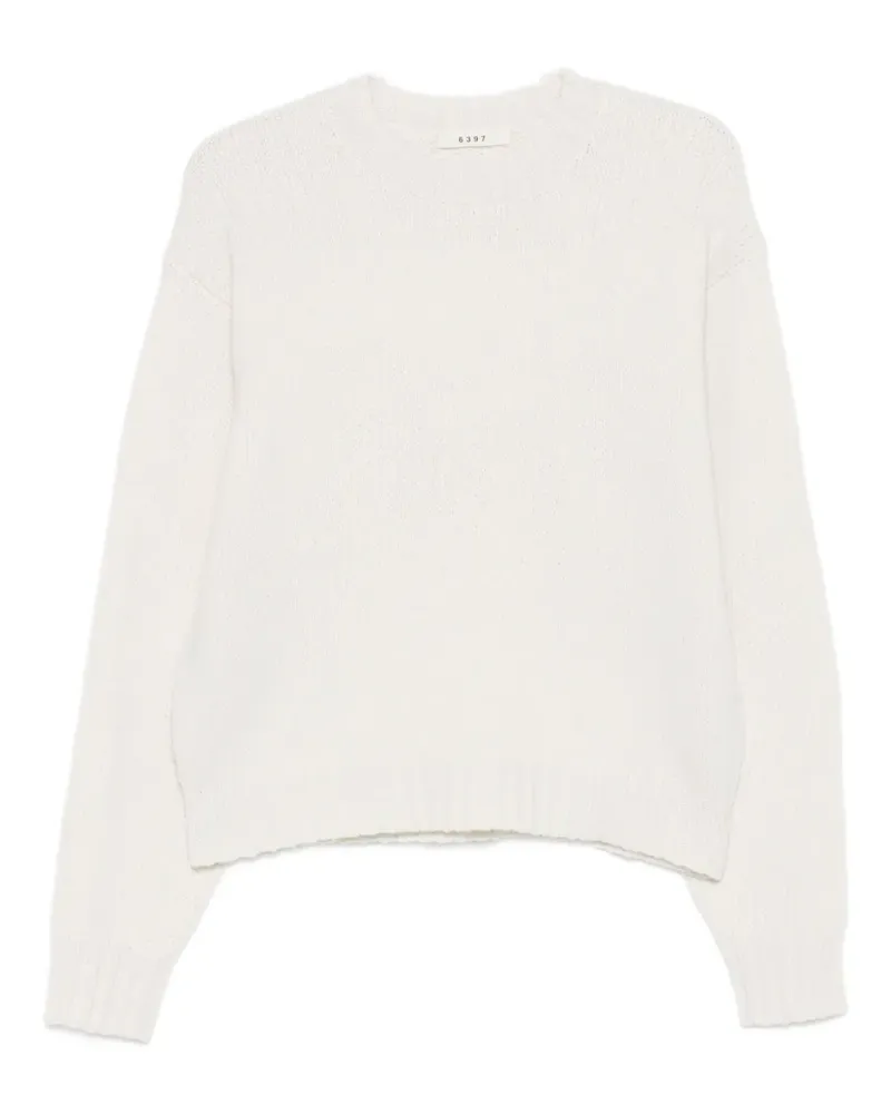 6397 crew-neck sweater - Weiß Weiß