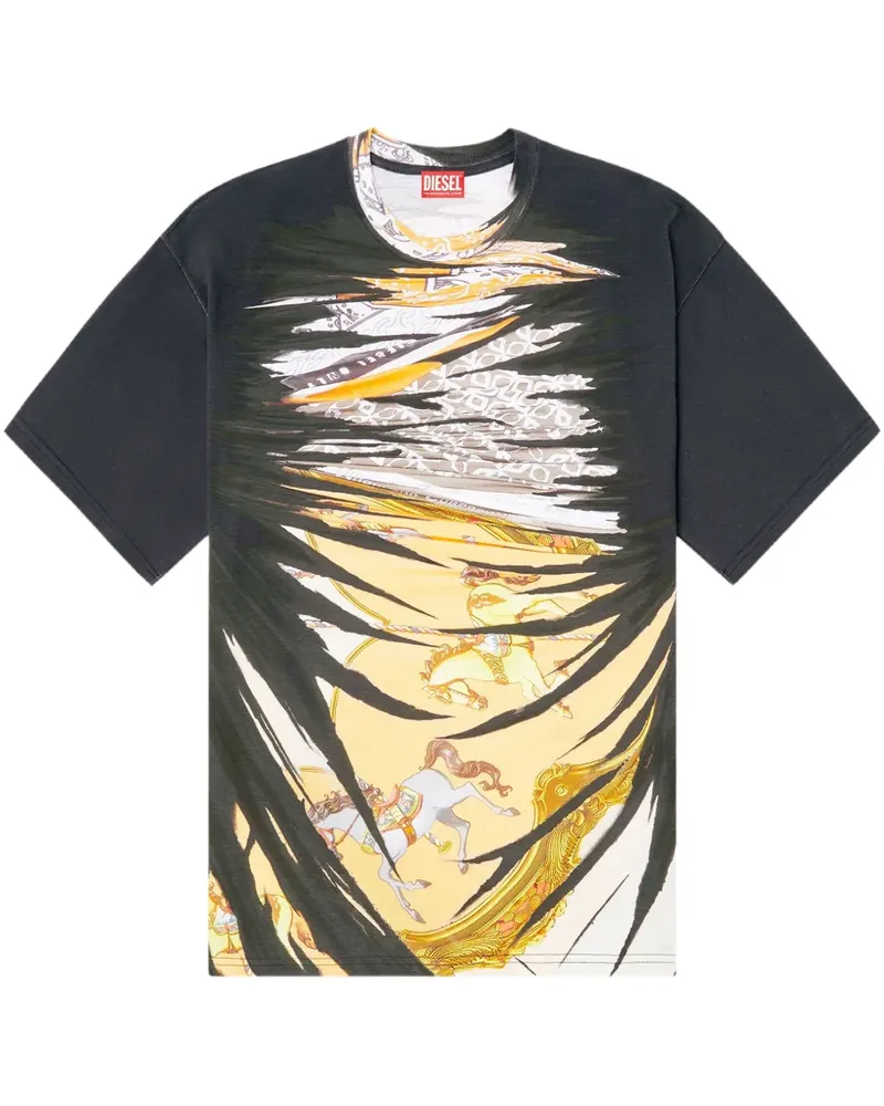 Diesel T-Boxt-R25 T-Shirt - Schwarz Schwarz
