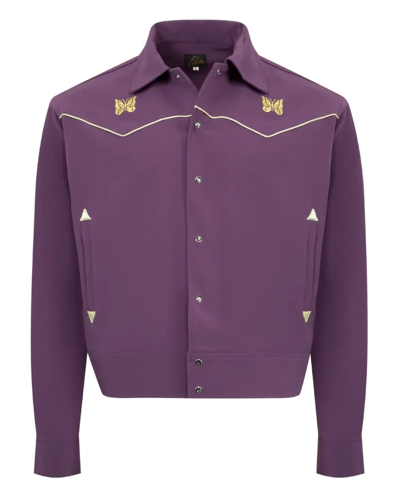 NEEDLES Jacke mit langen Ärmeln - Violett Violett