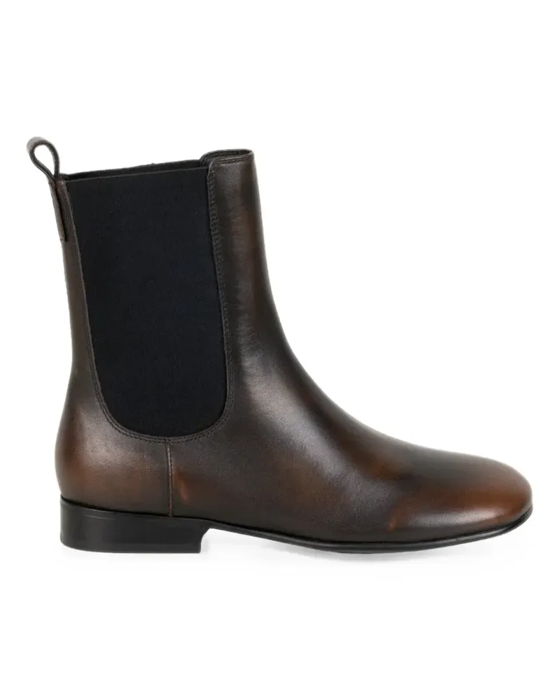 Bibi Lou burnished calf leather boots - Braun Braun