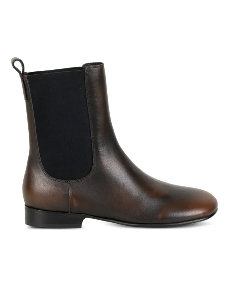 Bibi Lou Stiefel aus poliertem Kalbsleder - Braun Braun