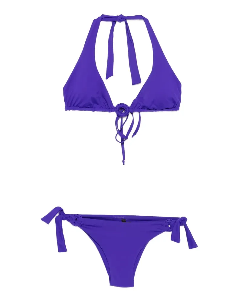 FISICO-Cristina Ferrari tie detail bikini - Violett Violett