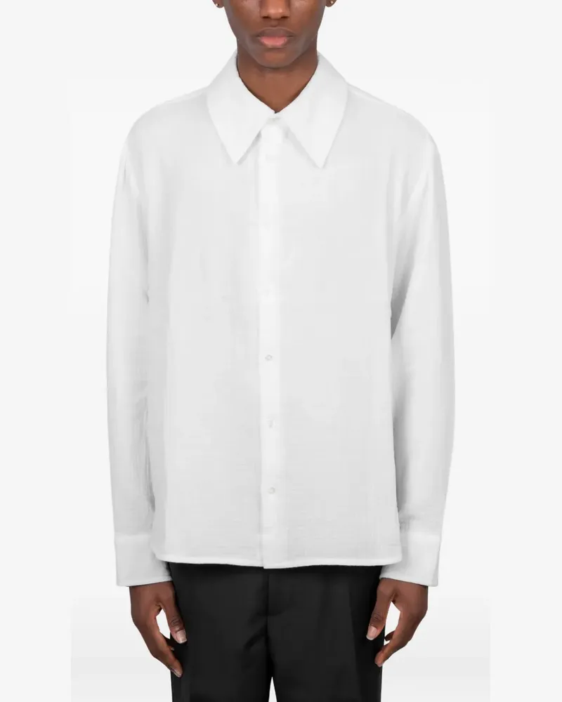 Séfr Bobby Hemd - Weiß Weiß