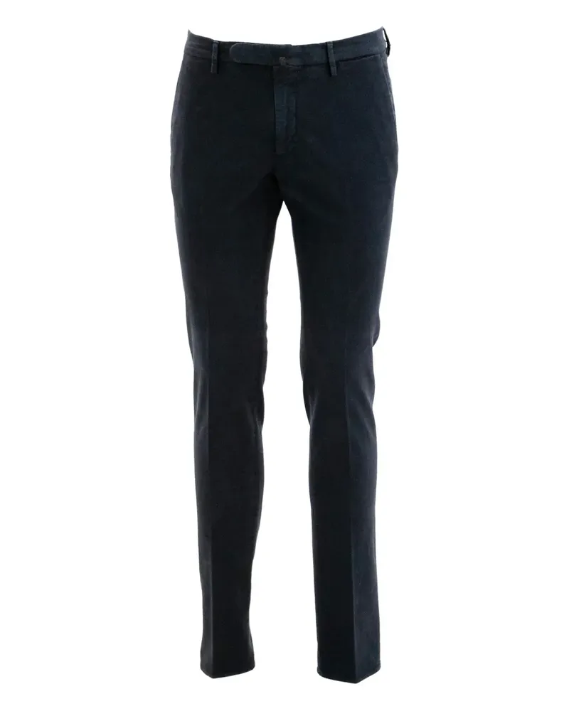 Incotex Strukturierte Hose - Blau Blau