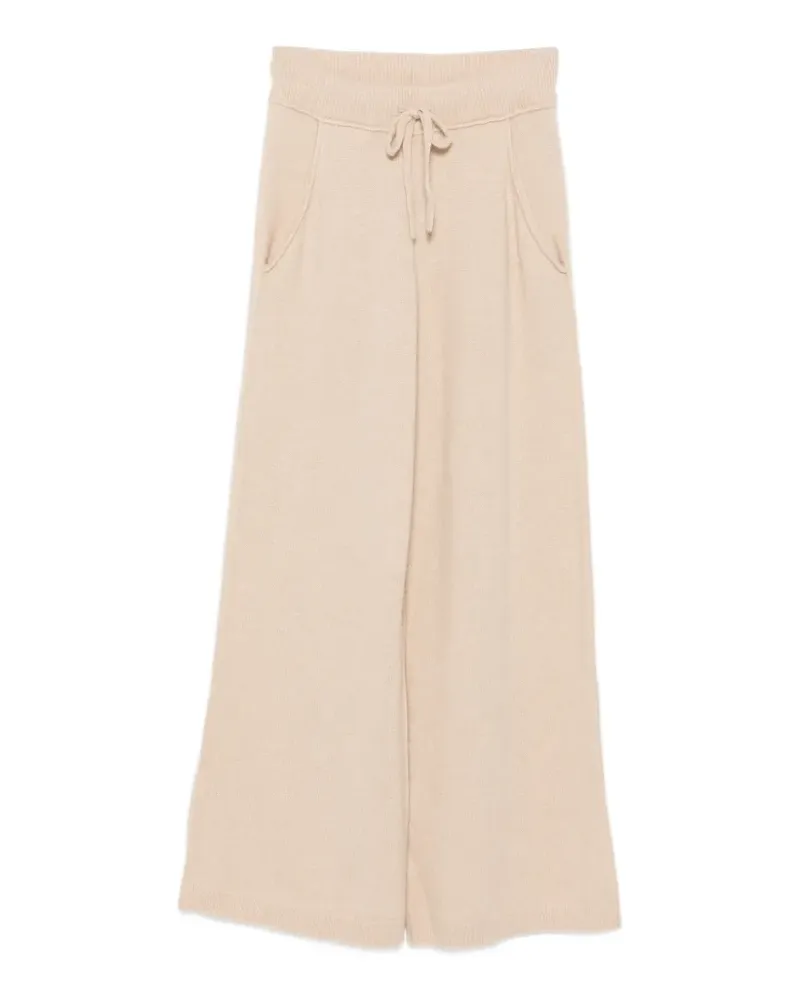 7 for all mankind Weite Hose mit Kordelzug - Nude Nude