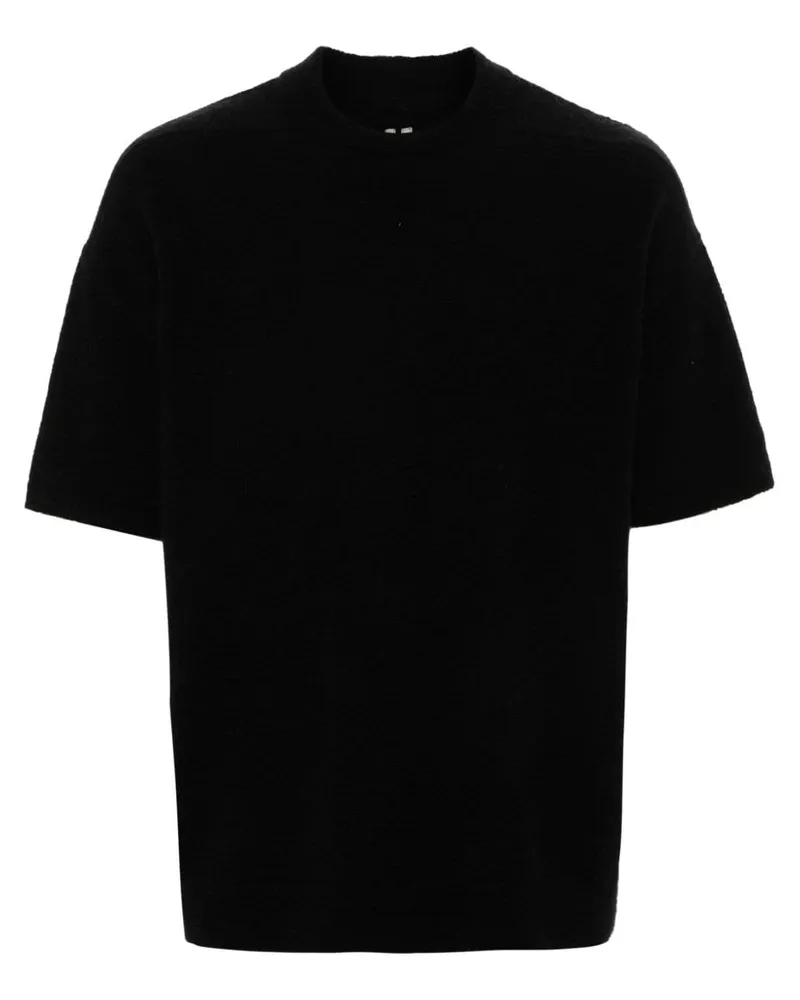 Rick Owens Tommy T Pullover - Schwarz Schwarz