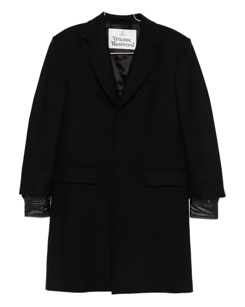 Vivienne Westwood virgin wool blend single-breasted coat - Schwarz Schwarz