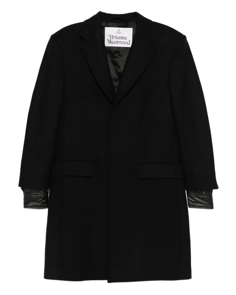 Vivienne Westwood Einreihiger Mantel - Schwarz Schwarz