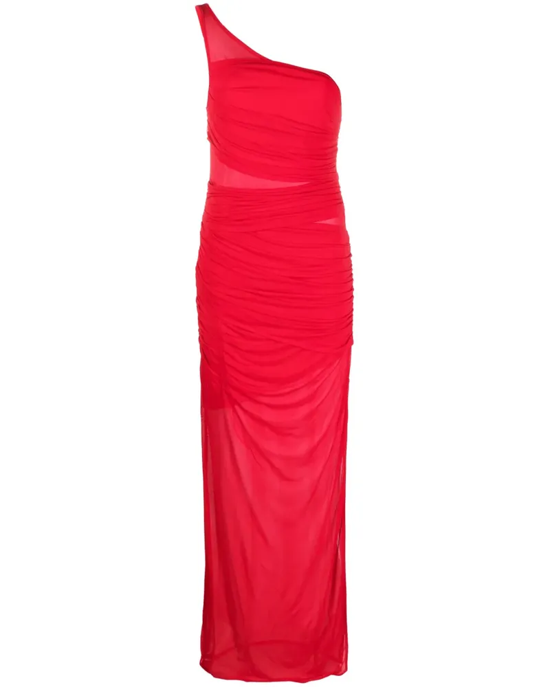 GAUGE81 Moni One-Shoulder-Maxikleid - Rot Rot