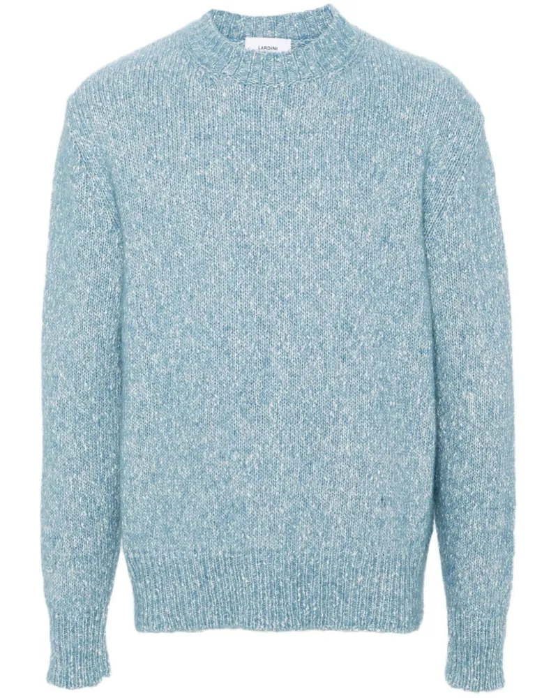 LARDINI Grob gestrickter Pullover - Blau Blau