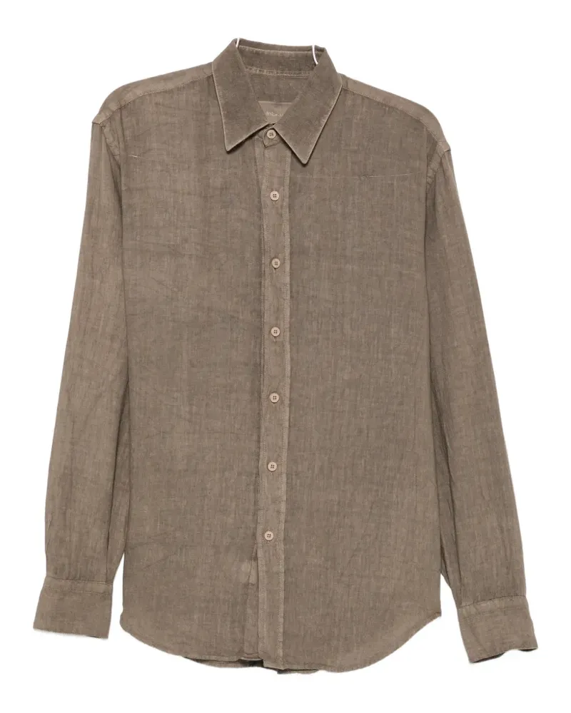 Costumein Andrea long-sleeve buttoned shirt - Braun Braun