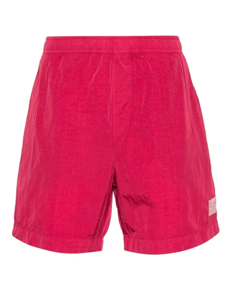 C.P. Company Eco-Chrome R Badeshorts - Rot Rot