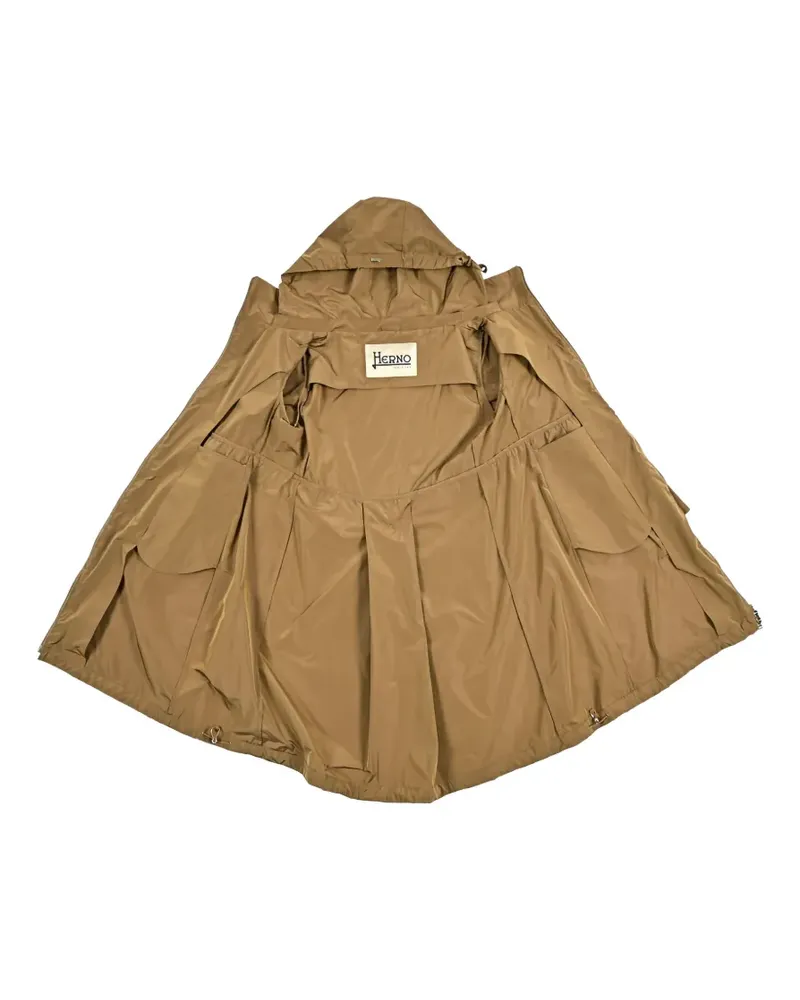 Herno water-repellent hooded parka - Nude Nude