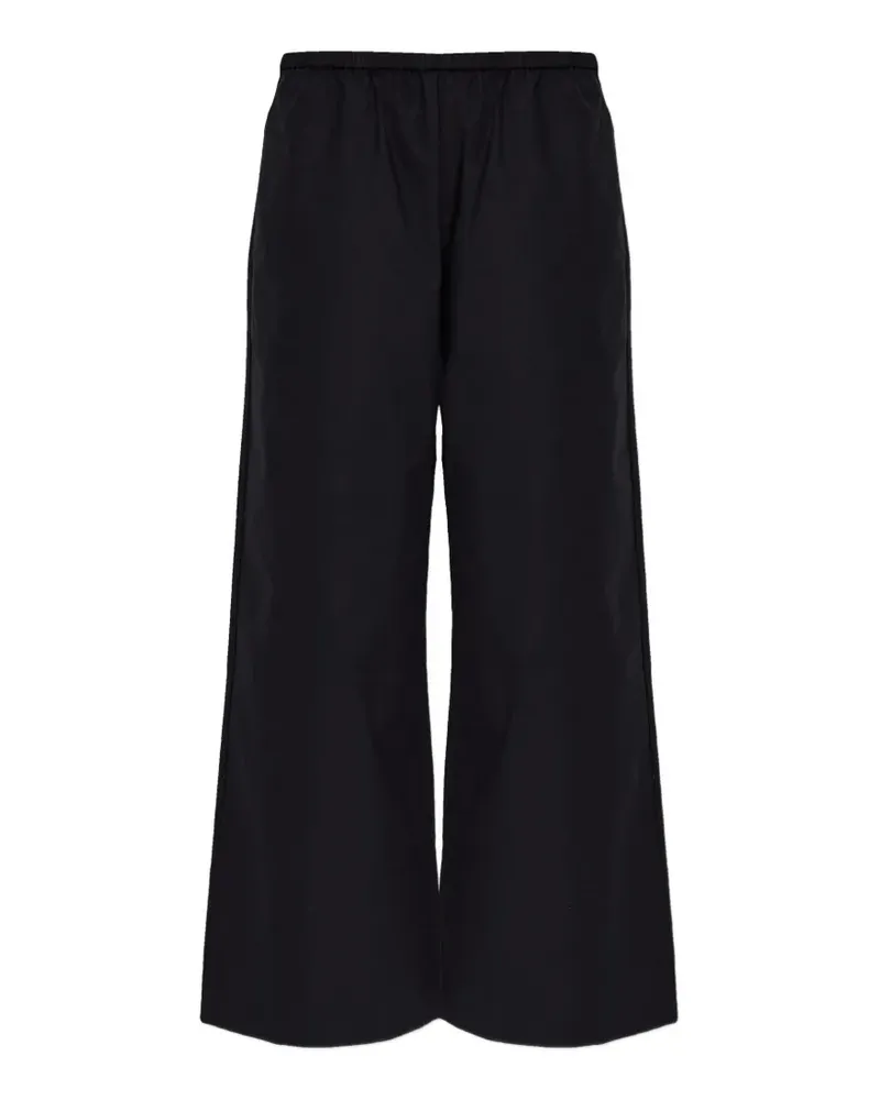 By Malene Birger Luisa high-waist cotton trousers - Schwarz Schwarz