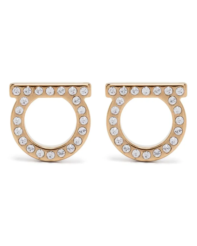 Ferragamo Gancini Ohrstecker - Gold Gold