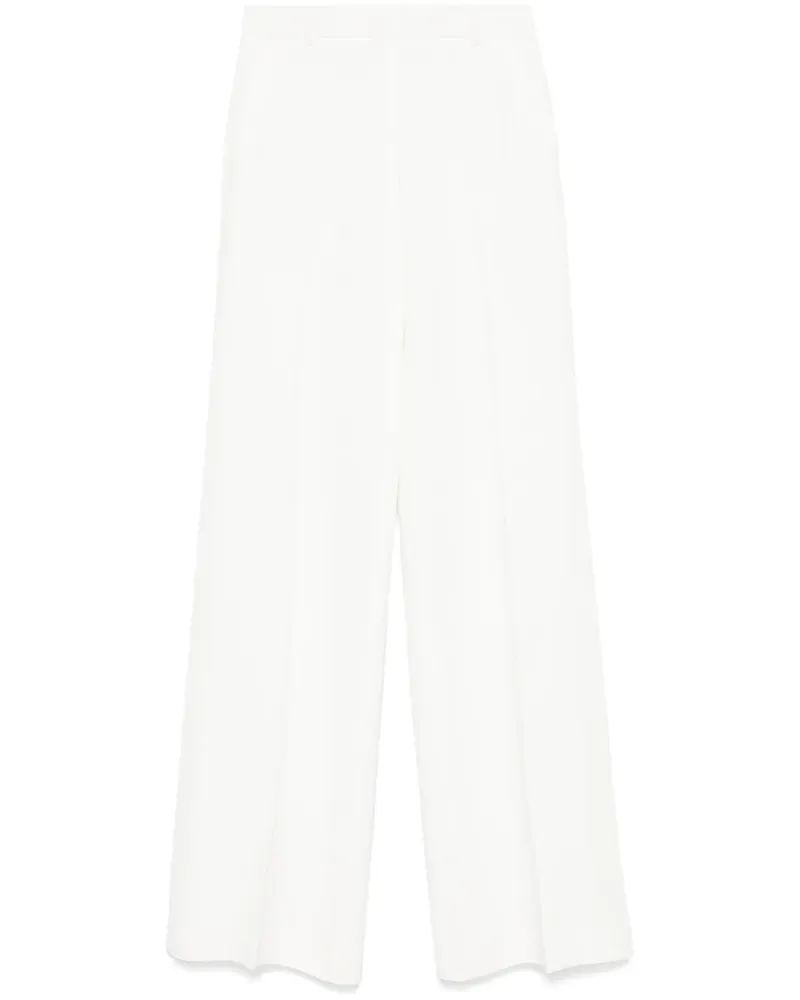 Ermanno Scervino Hose aus Krepp - Weiß Weiß