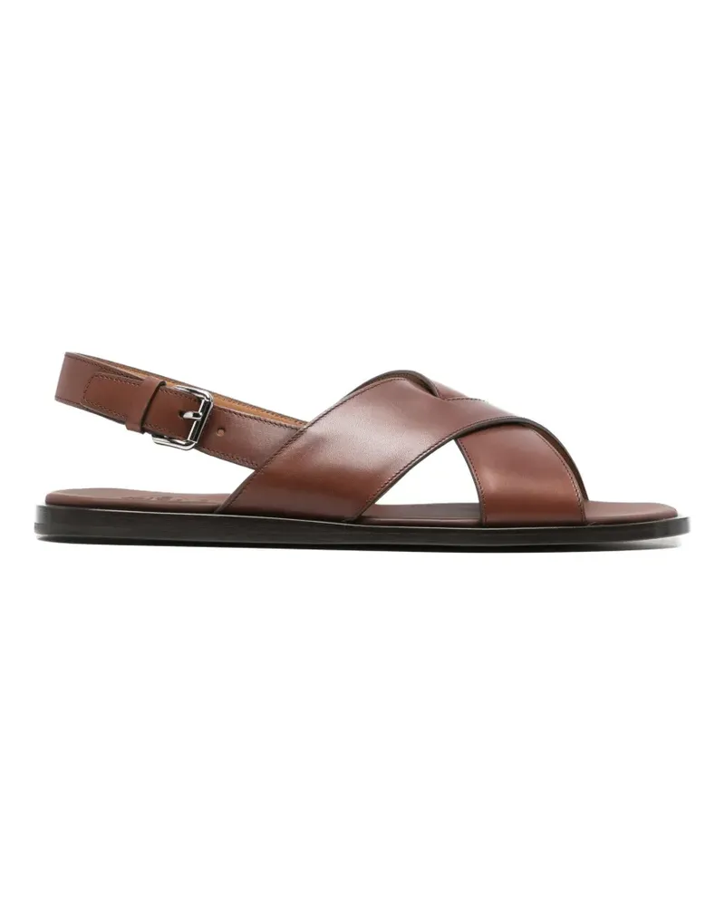 Church's crossover-strap buckle-fastening sandals - Braun Braun