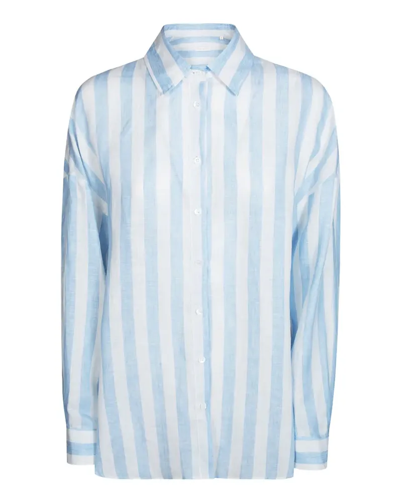 Robert Friedman striped shirt - Blau Blau