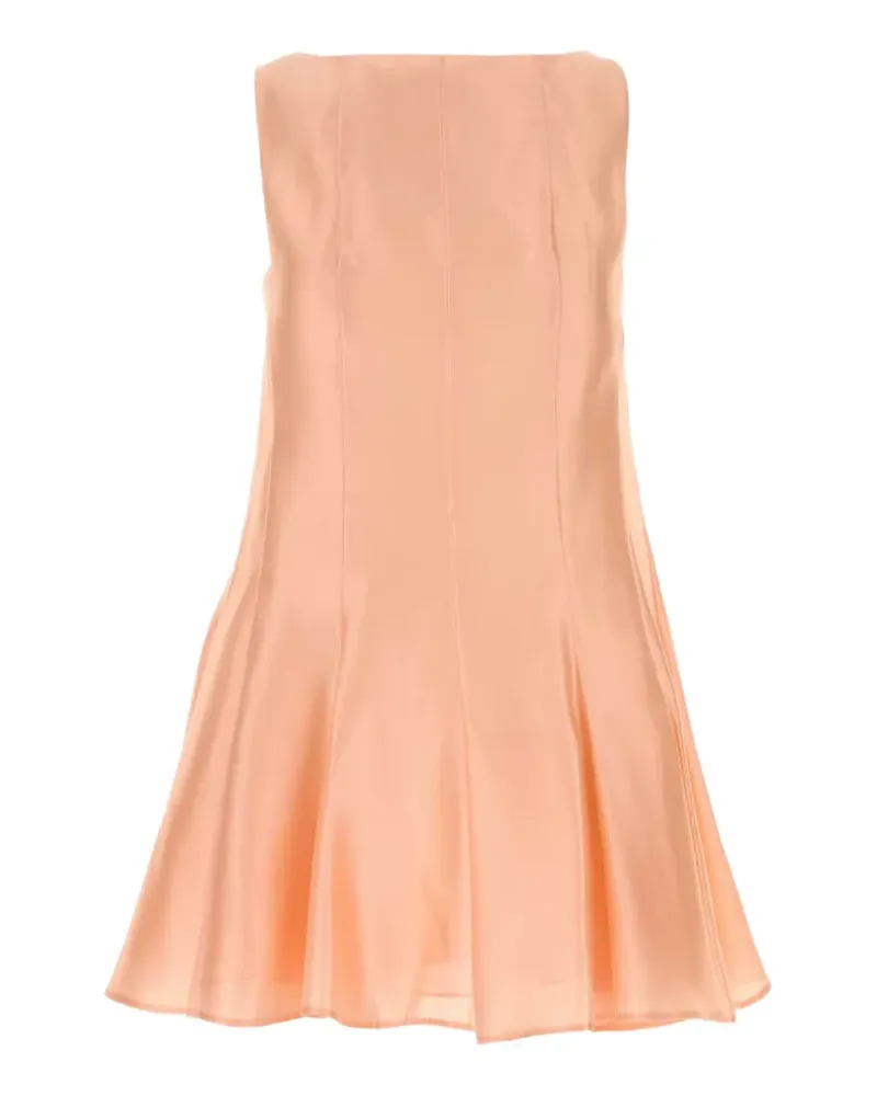 KHAITE Mags mini dress - Nude Nude