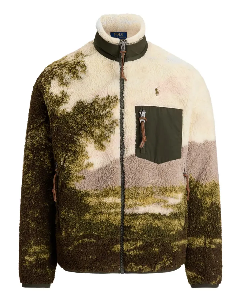 Ralph Lauren Asher Durand Landscape Jacke - Weiß Weiß