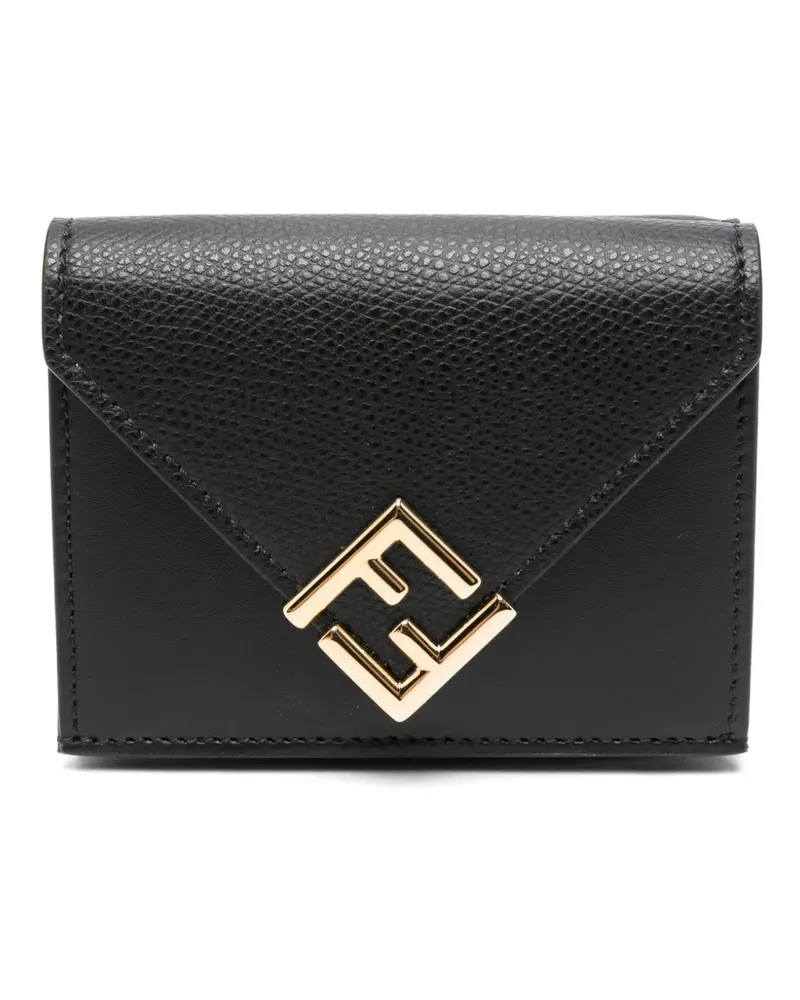 Fendi FF Diamonds Portemonnaie - Schwarz Schwarz