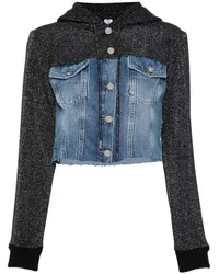 Liu Jo Gekürzte Jeansjacke Blau