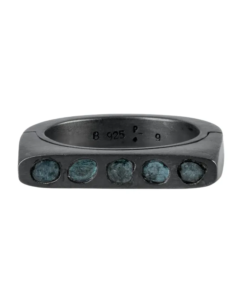 Parts Of Four Sistema Ring mit Diamant - Schwarz Schwarz