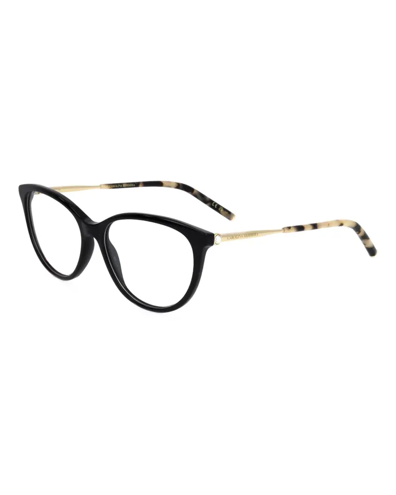 Carolina Herrera New York Brille mit Cat-Eye-Gestell - Schwarz Schwarz