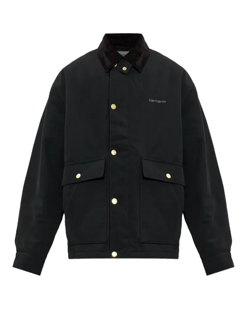 Carhartt WIP Isolierte Quentin Jacke - Schwarz Schwarz