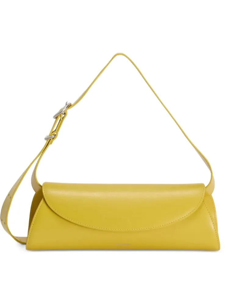Jil Sander Kleine Cannolo Schultertasche - Gelb Gelb