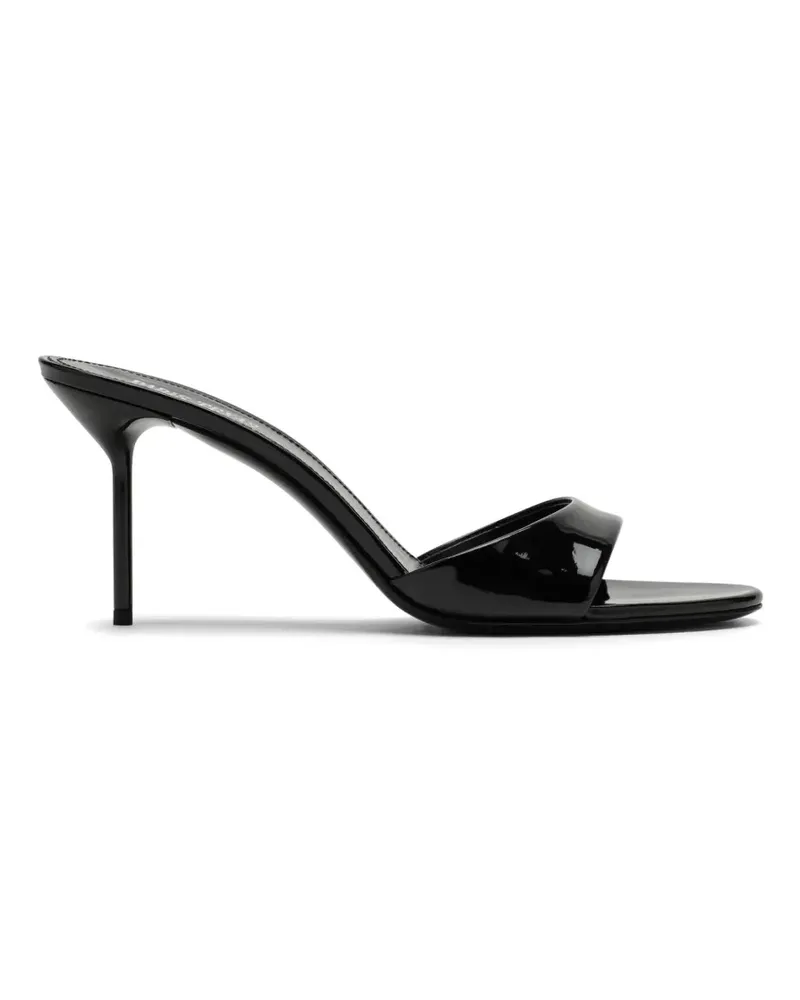 Paris Texas Lidia mid mules - Schwarz Schwarz
