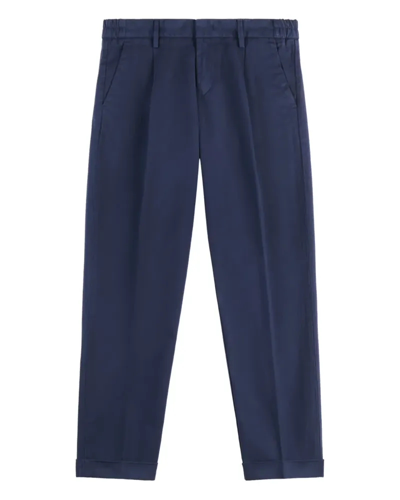 Fay elasticated pleated trousers - Blau Blau