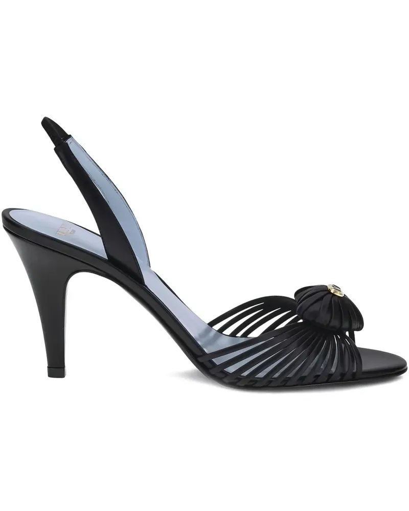 Valentino Garavani Royal Slingback-Sandalen 85mm - Schwarz Schwarz