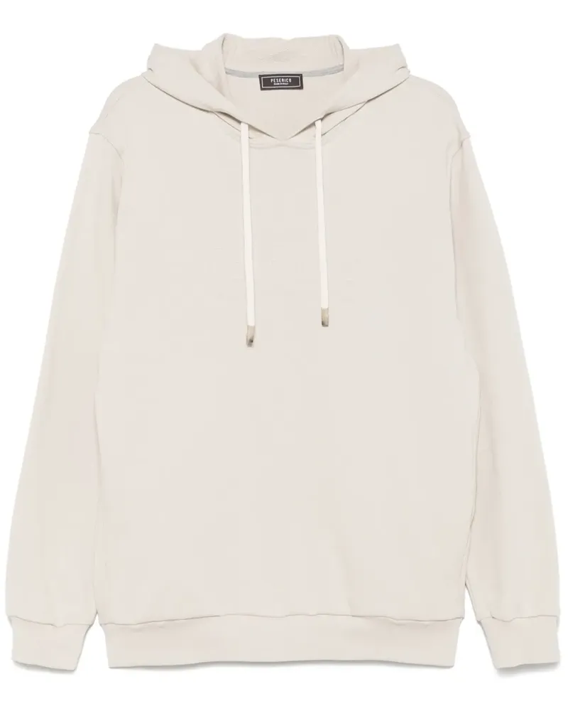 Peserico Klassischer Hoodie - Nude Nude