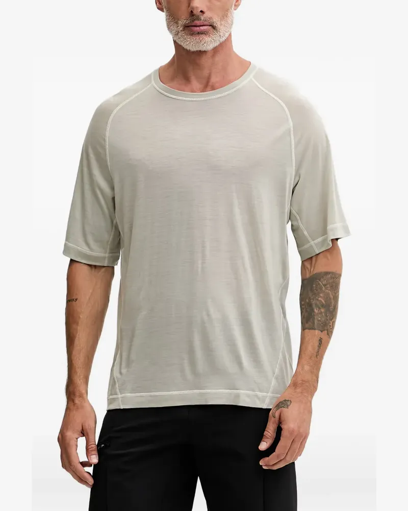 Mammut x Hiking Patrol T-Shirt mit Raglanärmeln - Nude Nude