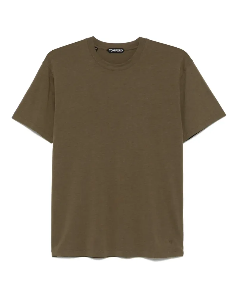Tom Ford Klassisches T-Shirt - Grün Grün