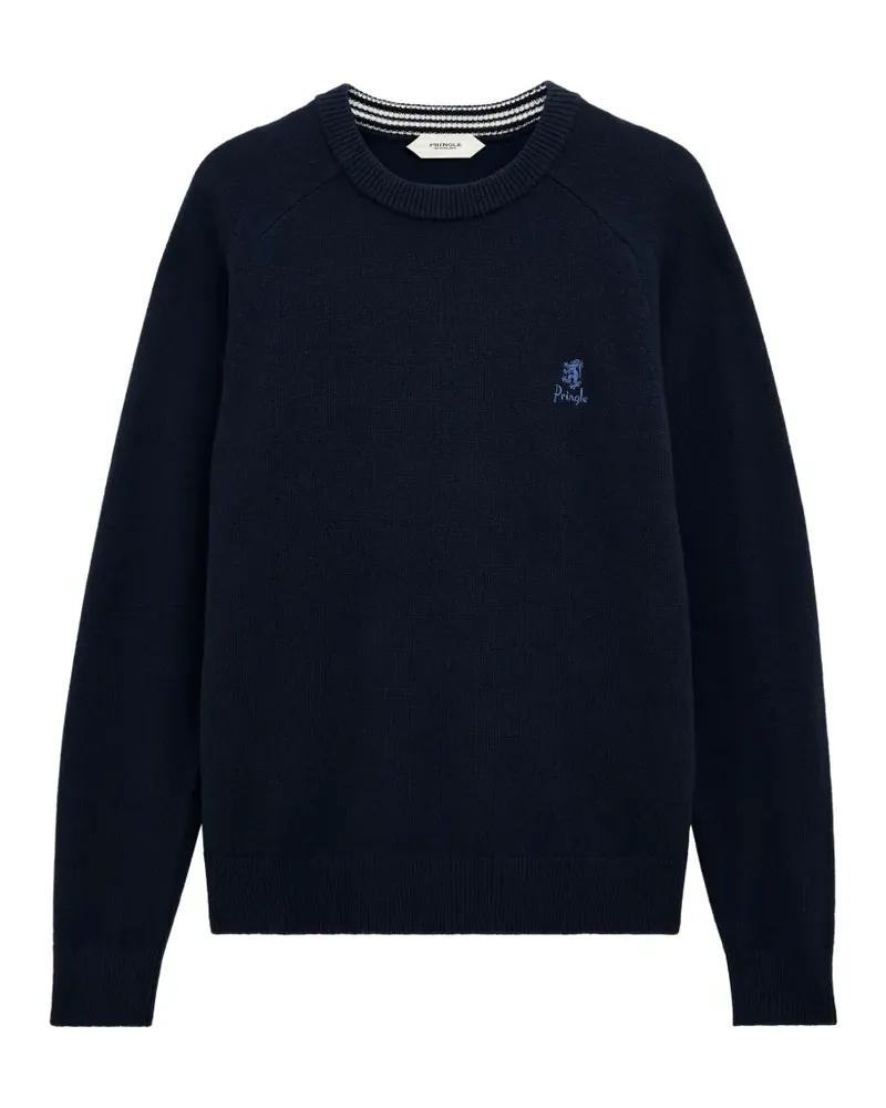 Pringle of Scotland Pullover mit rundem Ausschnitt - Blau Blau