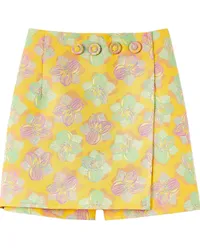 DESTREE Blumen-Shorts Gelb