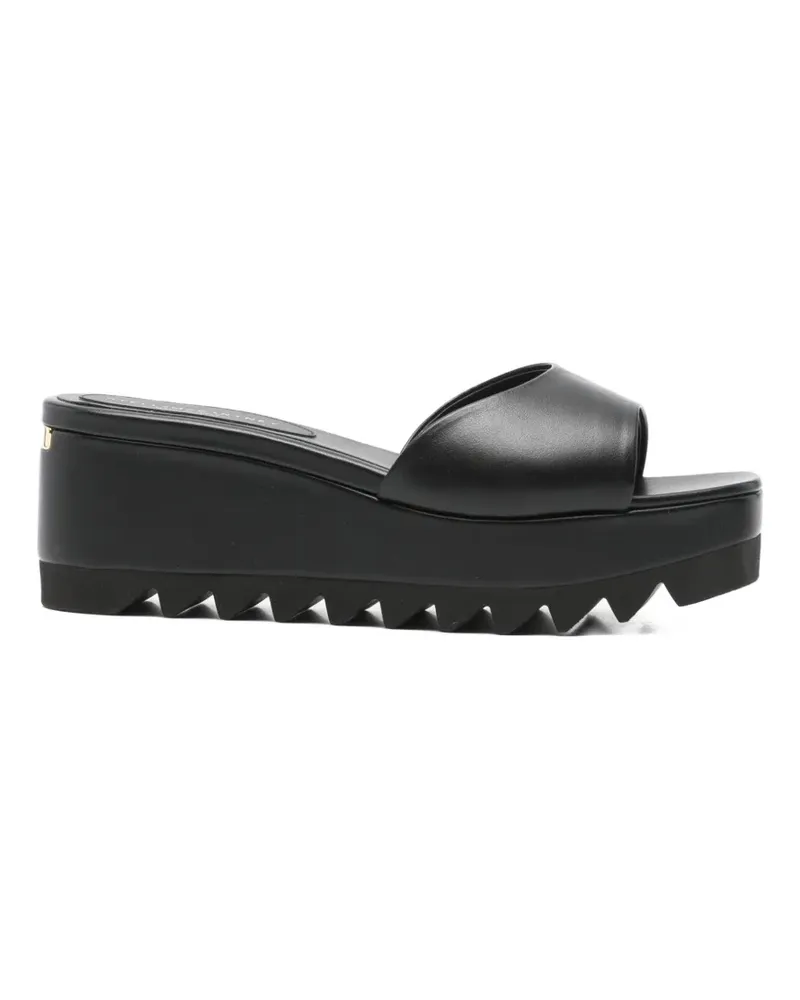Stella McCartney square-toe sandals - Schwarz Schwarz