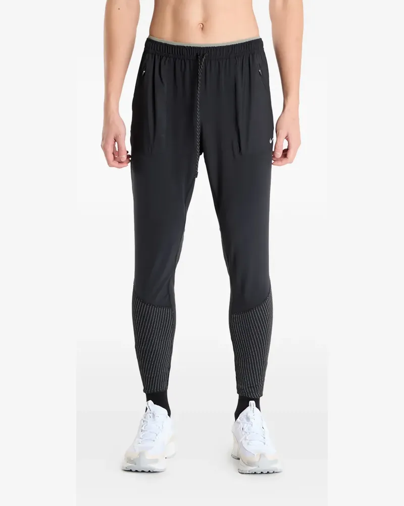 Nike reflective accents running track pants - Schwarz Schwarz